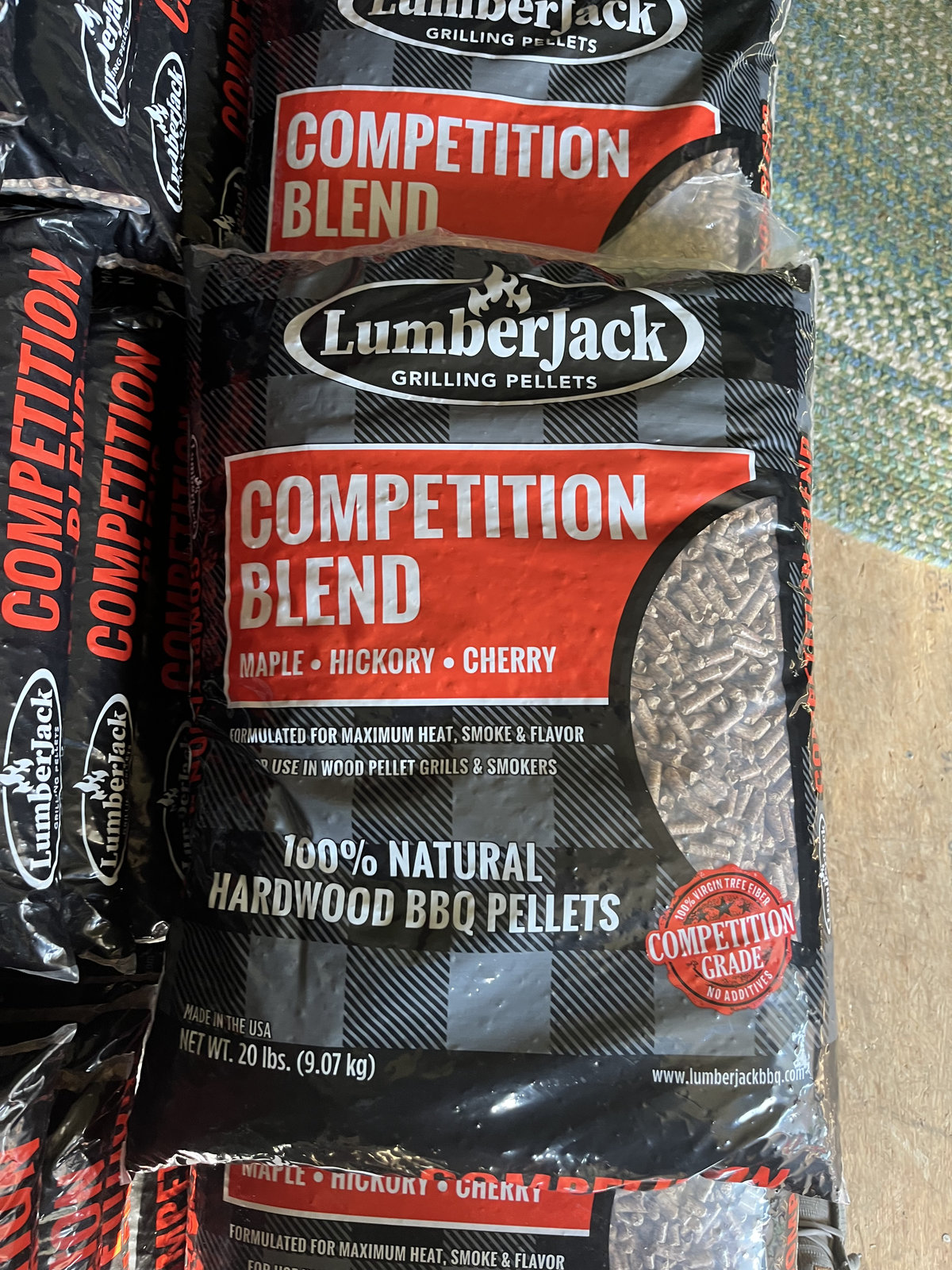 LumberJack Competition Blend grilling pellets